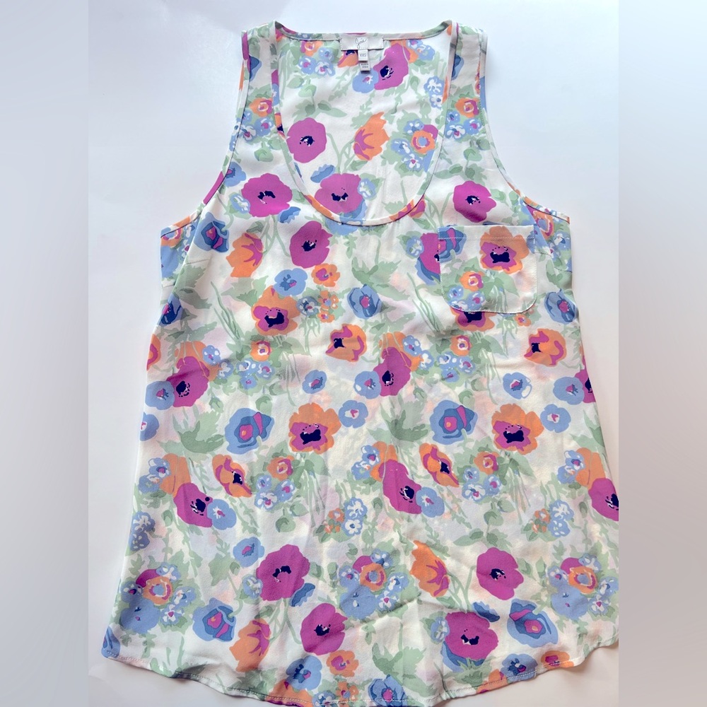 Joie Silk Sleeveless Top, XXS